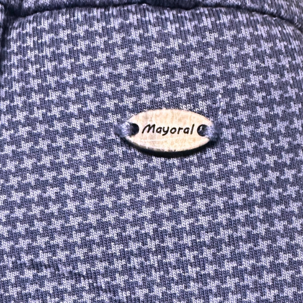 Mayoral pantalone pied de poule blu neonato