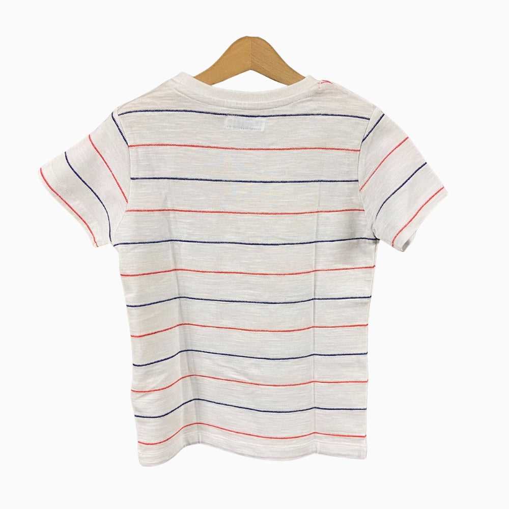 Mayoral t-shirt manica corta bambino a righe - Abbigliamento bambini firmato | CDifferent Outlet