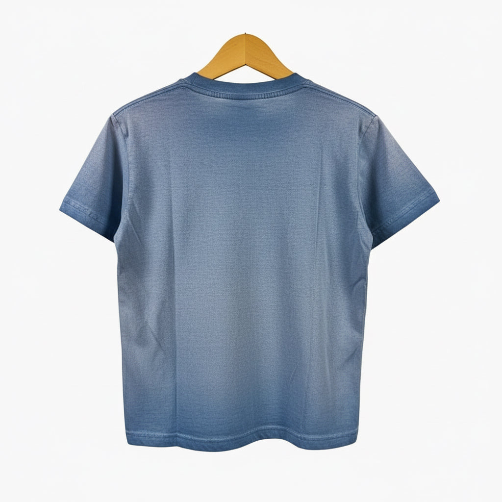 Mayoral t-shirt manica corta bambino azzurra savana