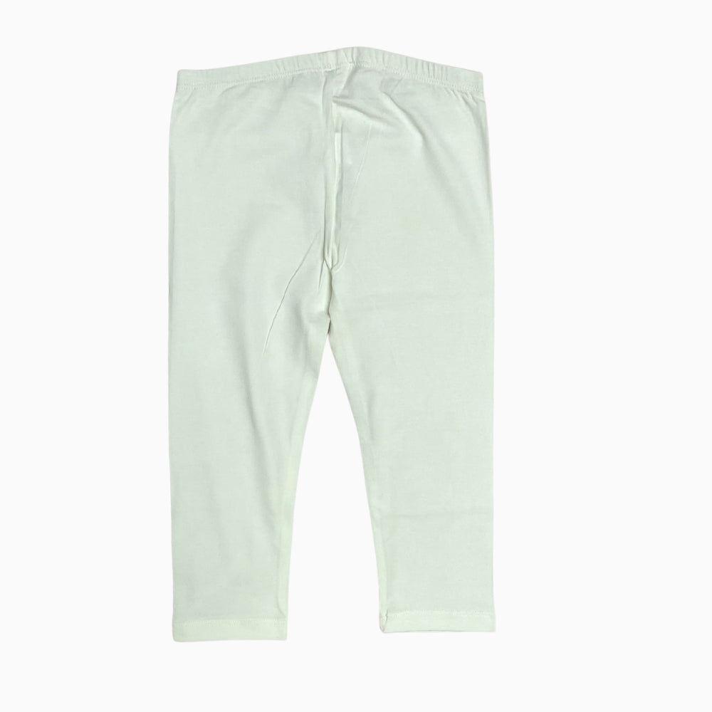 Miss Grant leggings bambina bianco con ciondolino - Abbigliamento bambini firmato | CDifferent Outlet