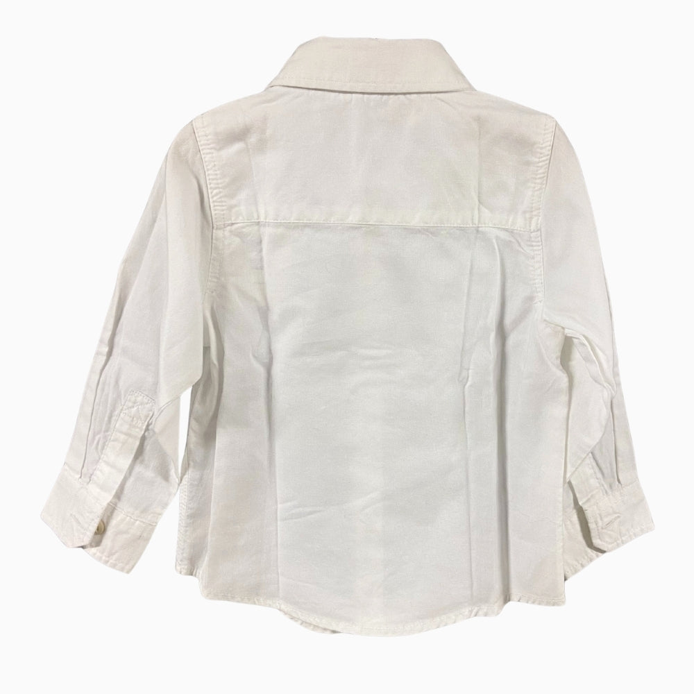 Name It camicia neonato bianca