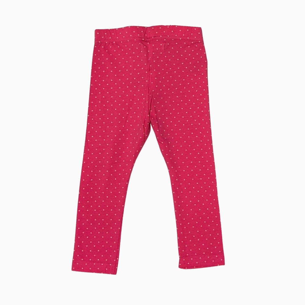 Name It leggings neonata con fantasia rosa