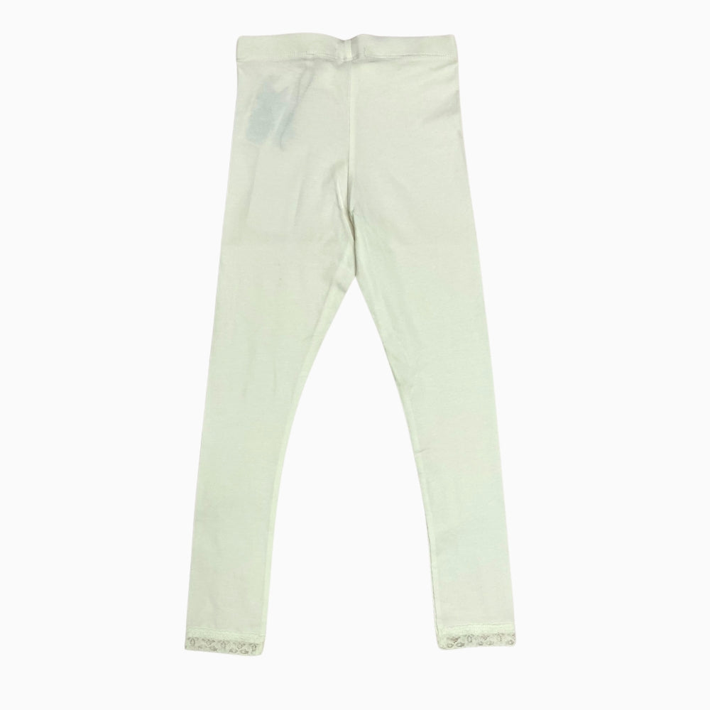 Name It leggings pizzo bambina bianco