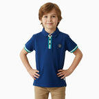Name It polo bambino mezza manica blu
