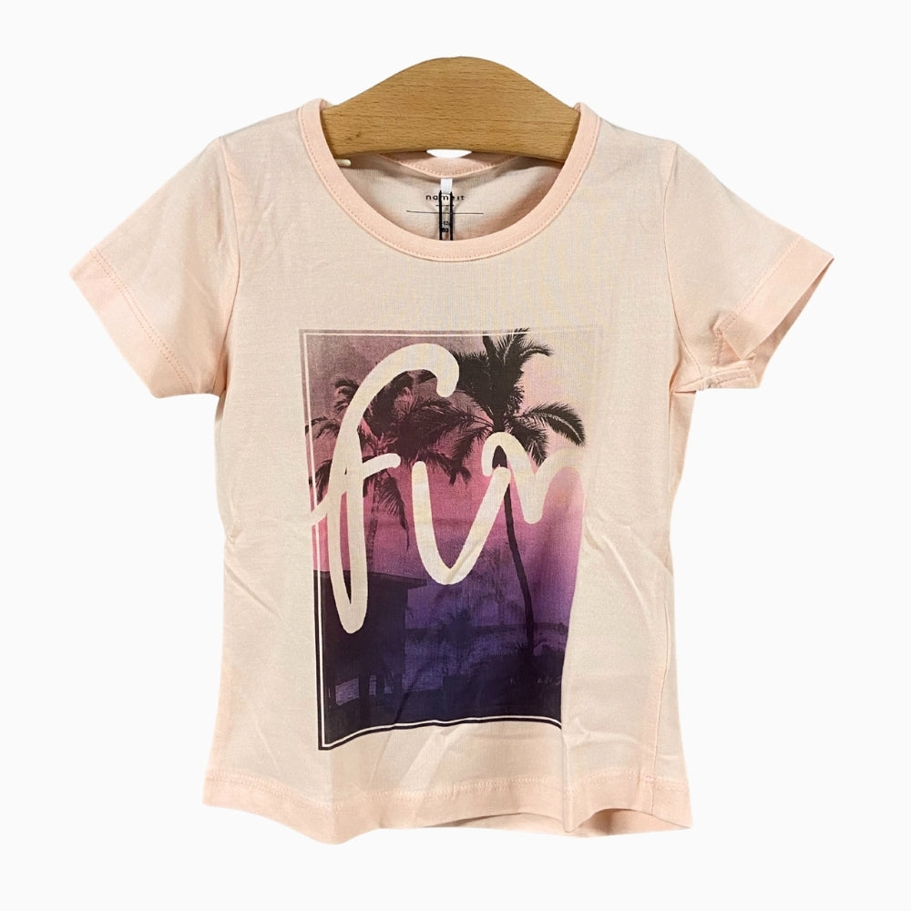 Name-It t-shirt manica corta neonata summer rosa - Abbigliamento bambini firmato | CDifferent Outlet