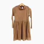 Name It vestito con lurex bambina oro