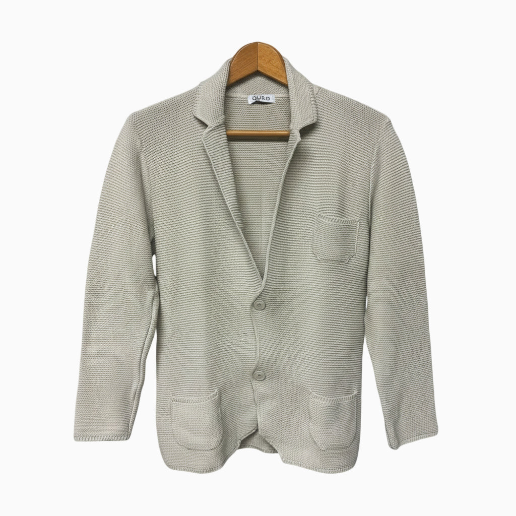 OVER-D cardigan bambino beige