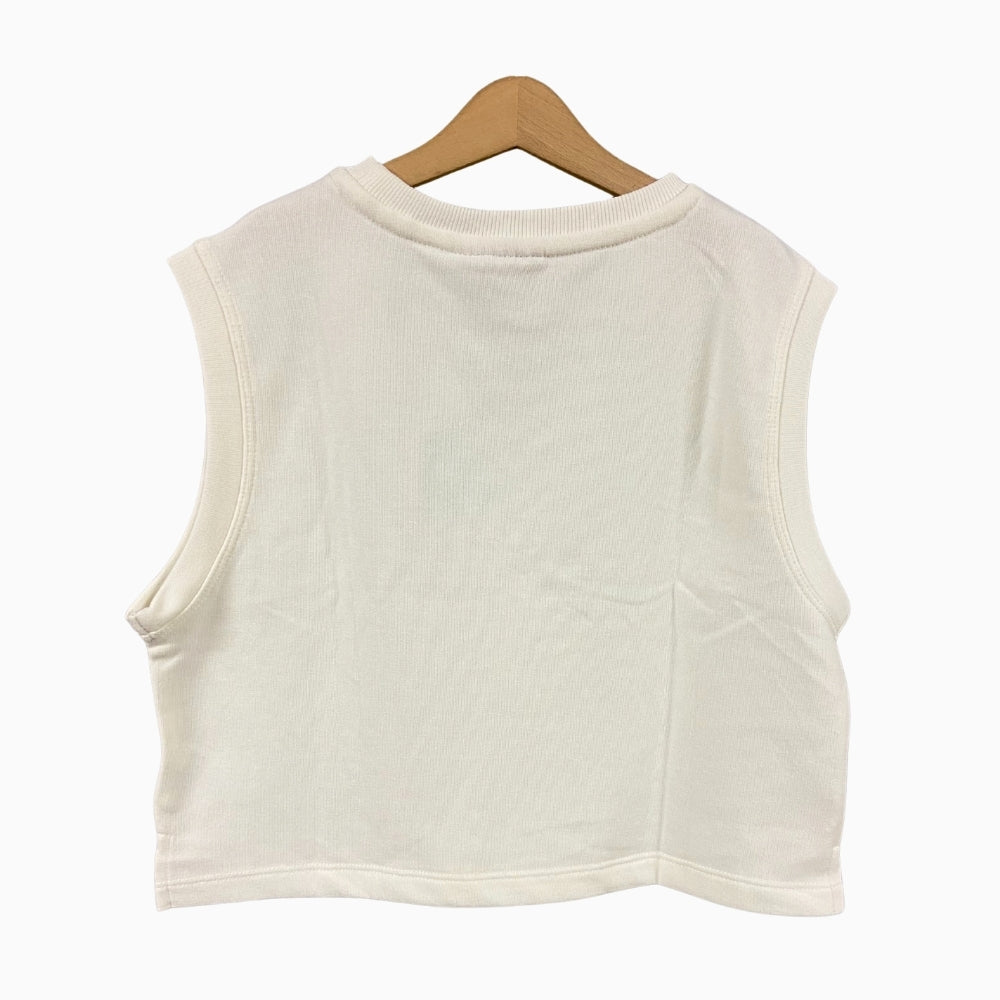 Only felpa smanicata cropped bambina