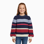Only maglione a righe giroccolo bambina - Abbigliamento bambini firmato | CDifferent Outlet