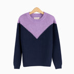 Only maglione bambina blu e lilla - Abbigliamento bambini firmato | CDifferent Outlet