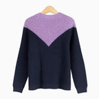 Only maglione bambina blu e lilla - Abbigliamento bambini firmato | CDifferent Outlet