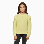 Only maglione bambina giallo