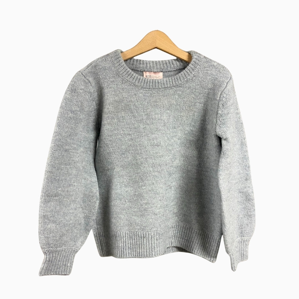 Only maglione bambina grigio