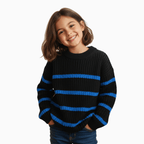 Only maglione bambina nera