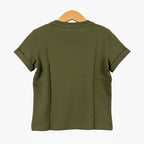 Only t-shirt manica corta Paris bambina verde - Abbigliamento bambini firmato | CDifferent Outlet