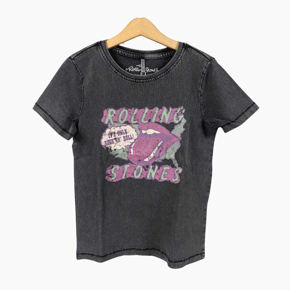 Only t-shirt manica corta bambina Rolling Stones