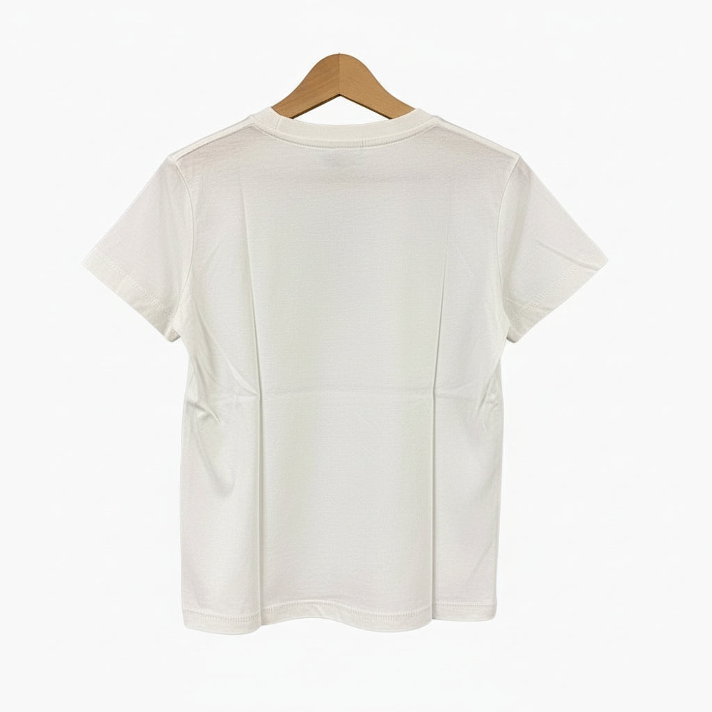 Only t-shirt manica corta bambina bianca