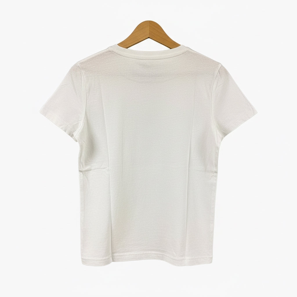 Only t-shirt manica corta bambina bianca Rolling Stones