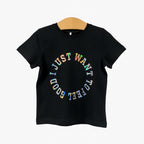 Only t-shirt manica corta bambina stampa olografica - Abbigliamento bambini firmato | CDifferent Outlet