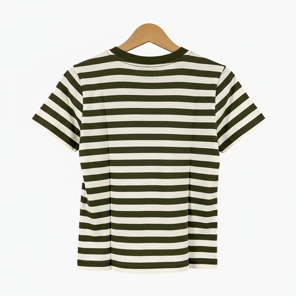 Only t-shirt mezza manica bambina a righe