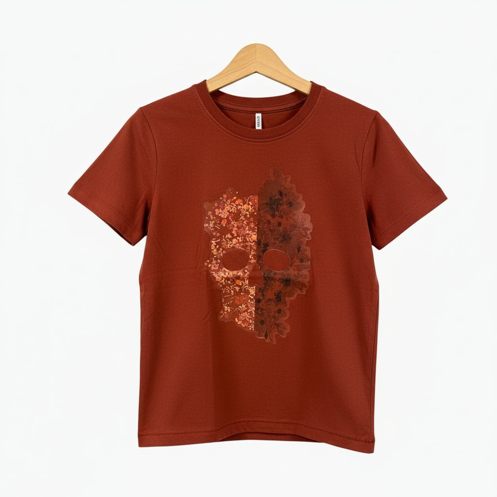 Only t-shirt mezza manica bambina mattone - Abbigliamento bambini firmato | CDifferent Outlet