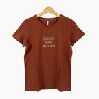 Only t-shirt mezza manica bambina mattone