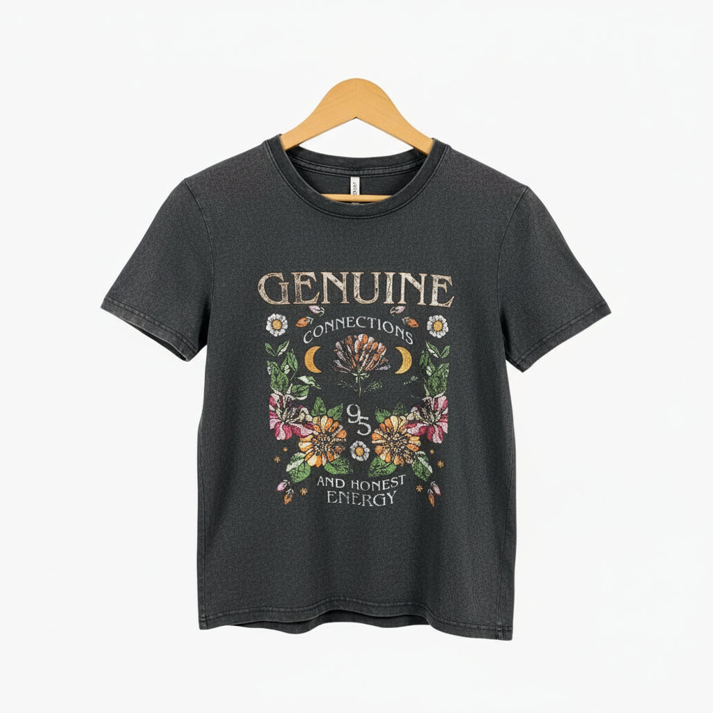 Only t-shirt mezza manica bambina nera con stampa