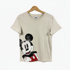 Only t-shirt mezza manica bambina stampa topolino grigia