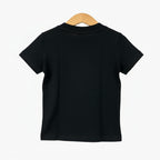 Only t-shirt mezza manica con scritta Friday bambina nera - Abbigliamento bambini firmato | CDifferent Outlet