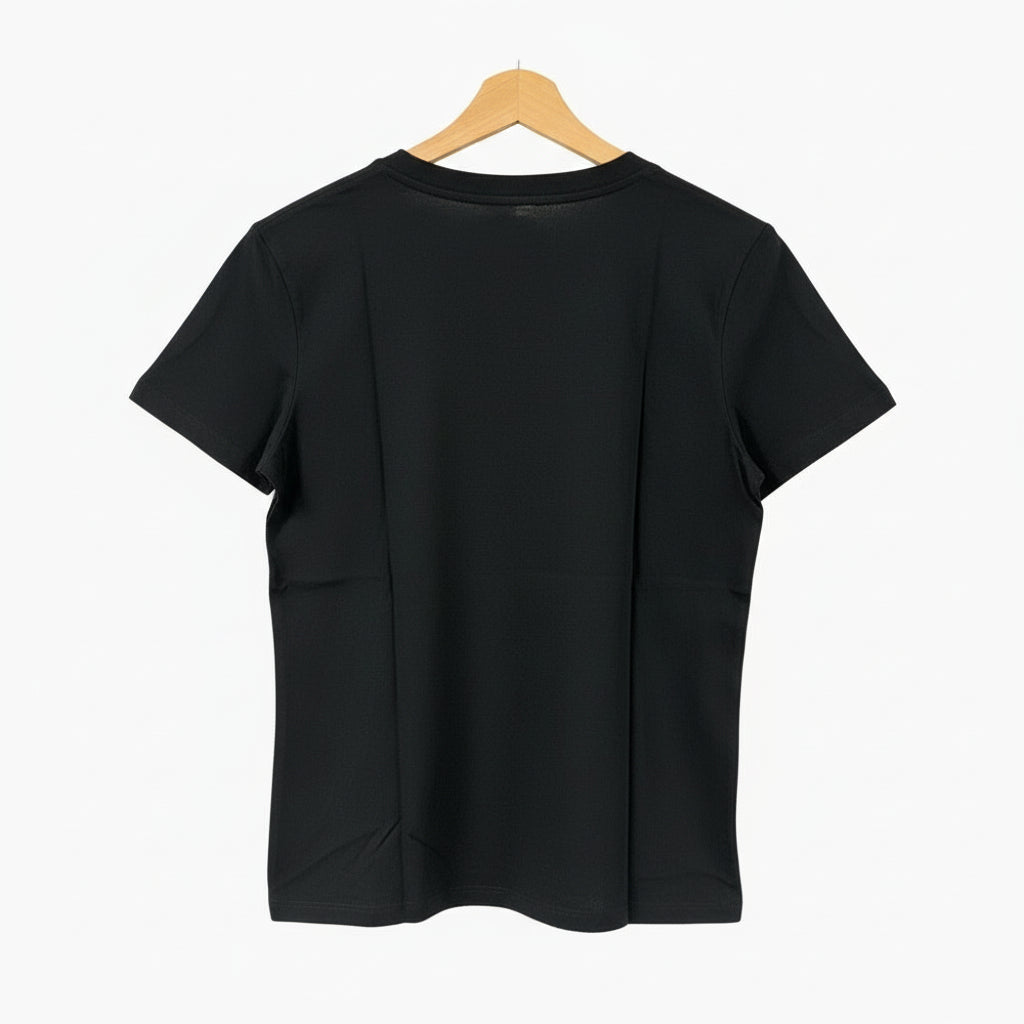 Only t-shirt mezza manica stampa topolino nera