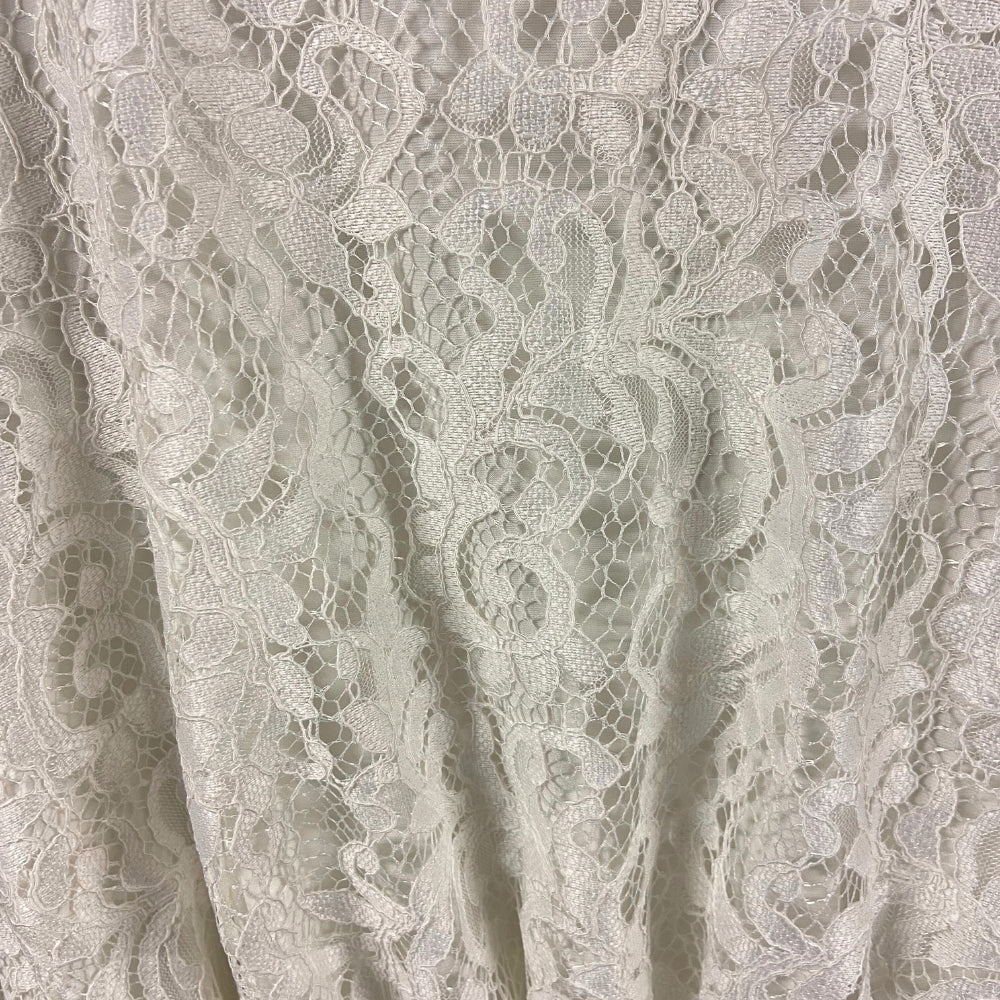 People camicetta maniche tre quarti bambina in pizzo panna