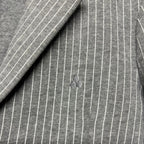 Peuterey giacca gessata bambino grigia