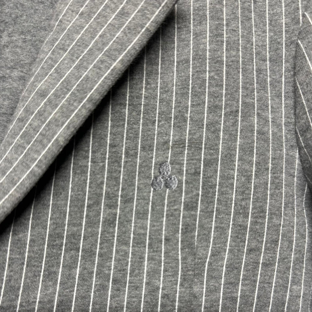 Peuterey giacca gessata bambino grigia