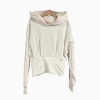 Please felpa con cappuccio bambina bianca - Abbigliamento bambini firmato | CDifferent Outlet