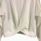 Please maglia bambina panna