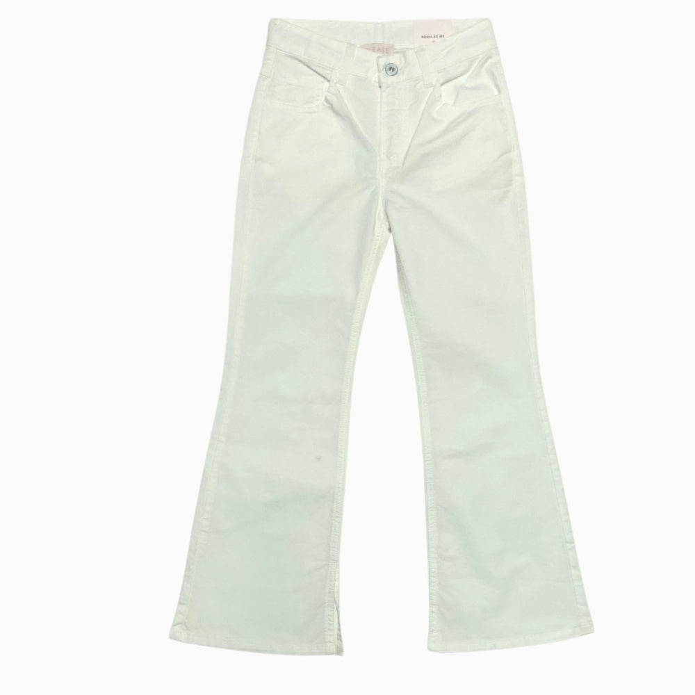 Please pantalone in cotone bambina a zampa bianco - Abbigliamento bambini firmato | CDifferent Outlet