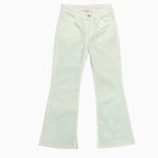 Please pantalone in cotone bambina a zampa bianco - Abbigliamento bambini firmato | CDifferent Outlet