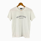 Please t-shirt manica corta bambino bianca