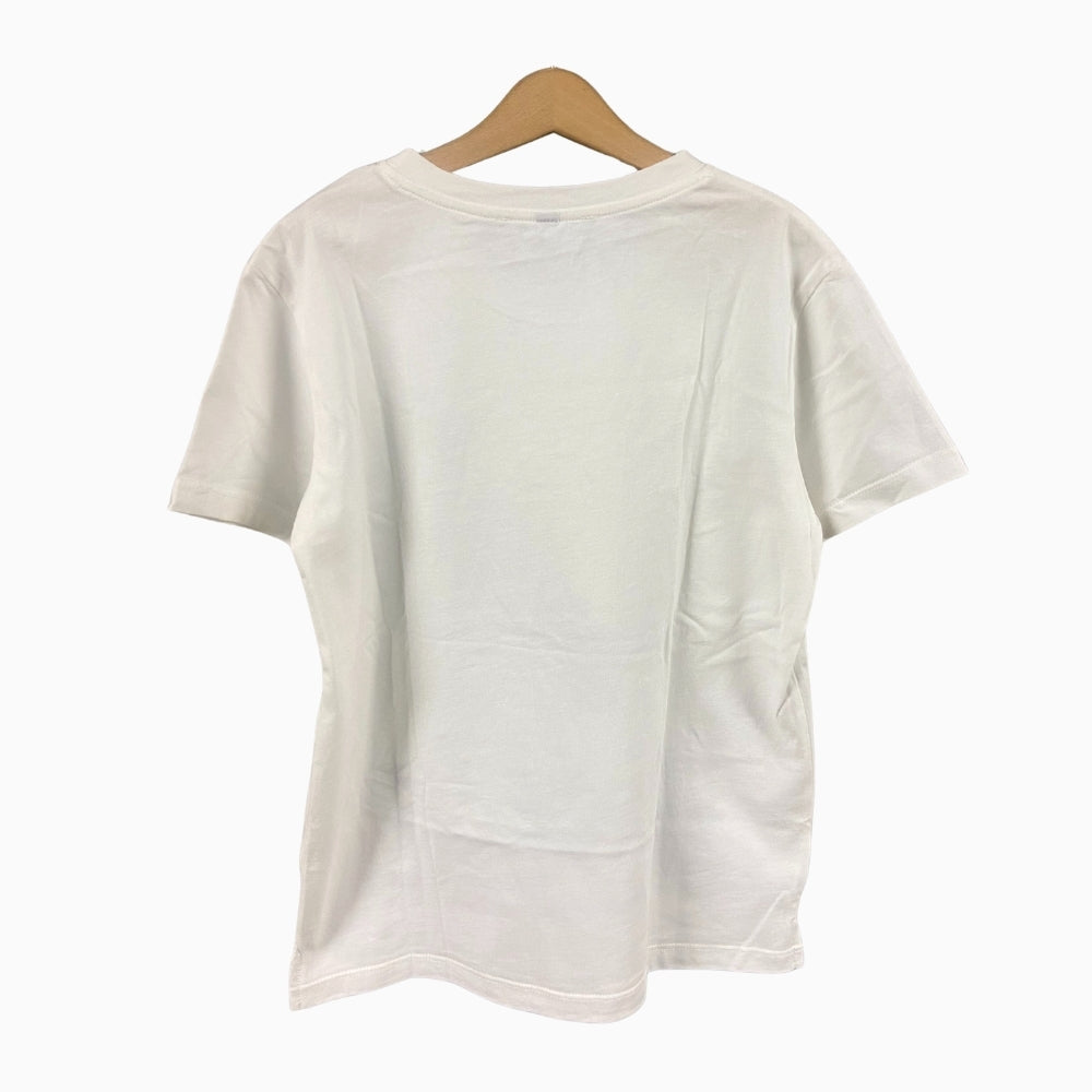 Please t-shirt manica corta bambino bianca LA