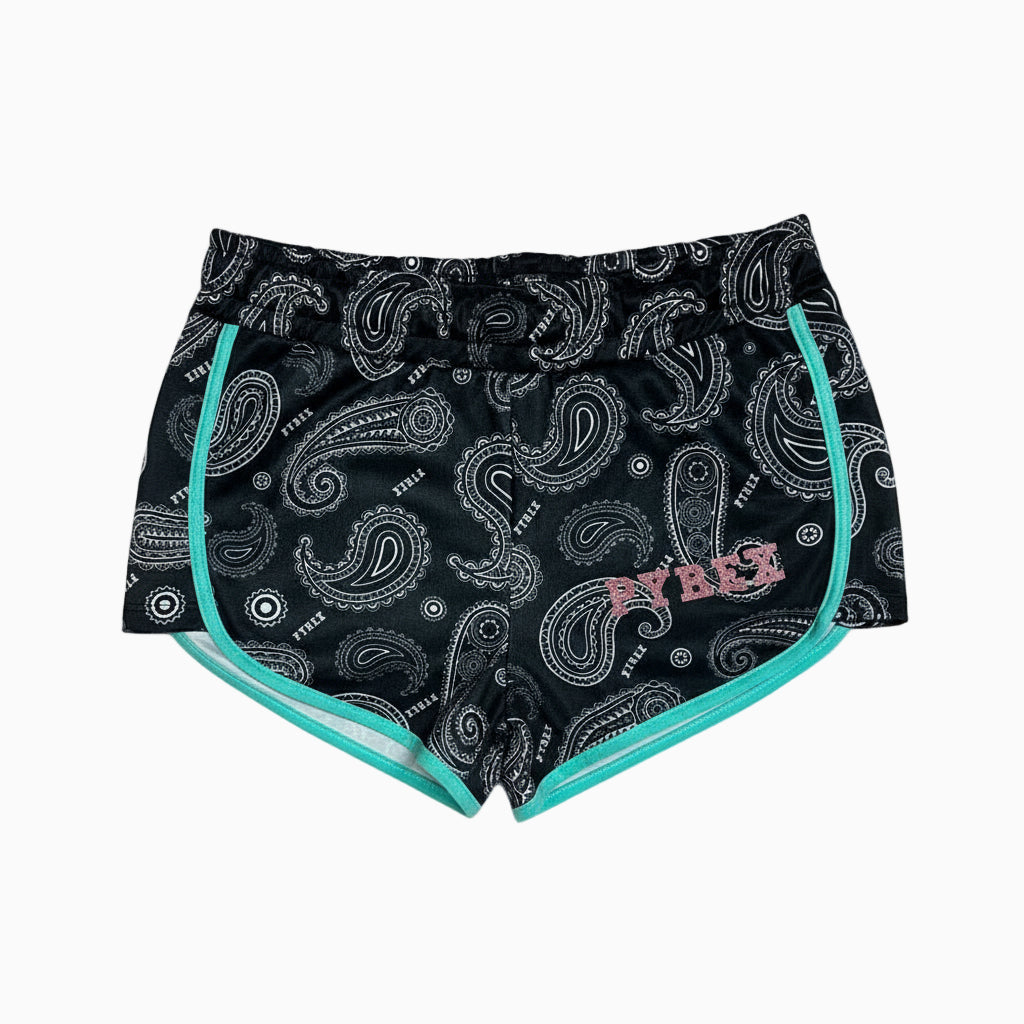 Pyrex pantaloncino bambina fantasia cachemire - Abbigliamento bambini firmato | CDifferent Outlet