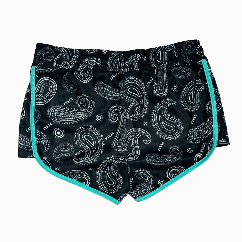Pyrex pantaloncino bambina fantasia cachemire - Abbigliamento bambini firmato | CDifferent Outlet