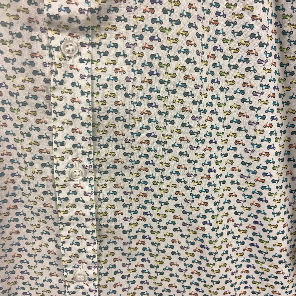 SP1 camicia bambino fantasia moto