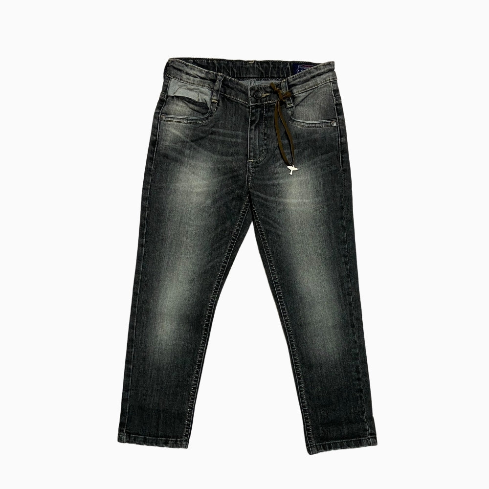 SP1 pantalone bambino nero slavato - Abbigliamento bambini firmato | CDifferent Outlet