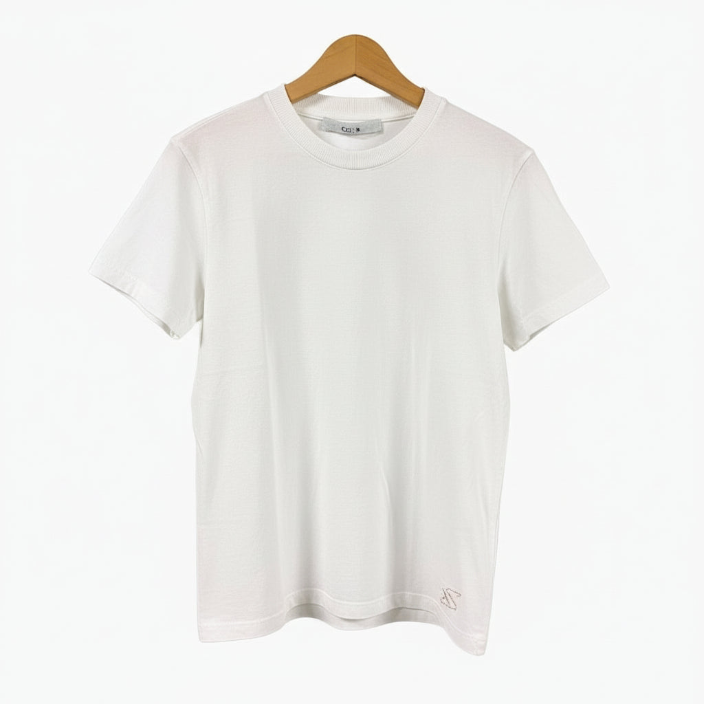 SP1 t-shirt basic bambino bianca