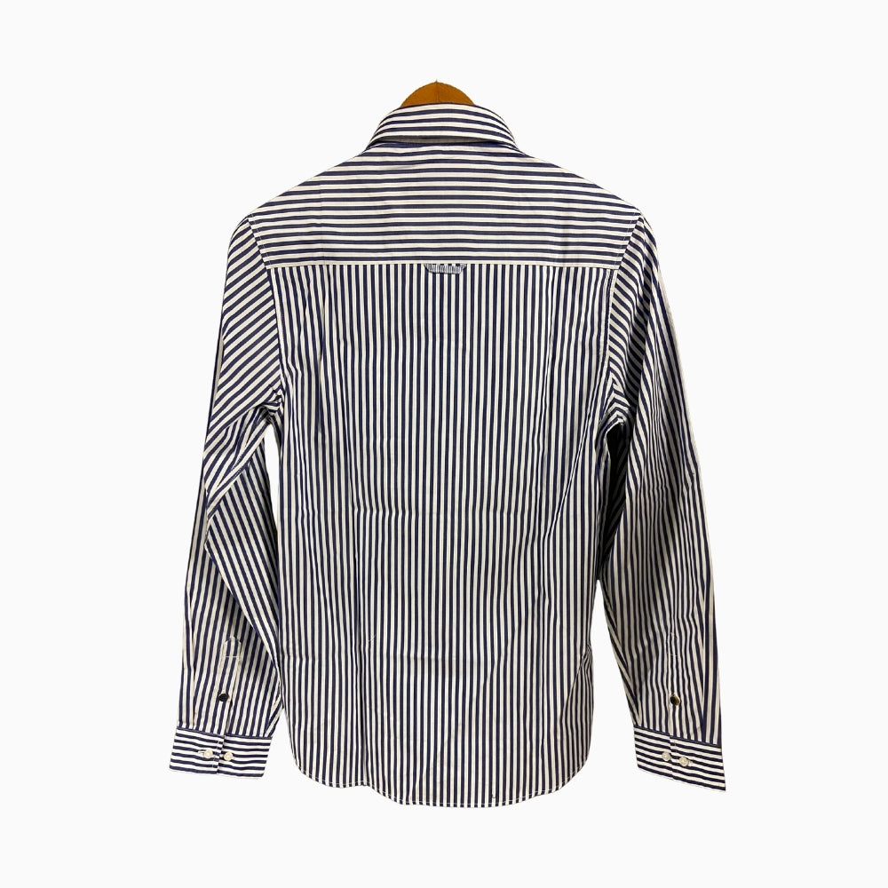 Sarabanda camicia bambino a righe blu