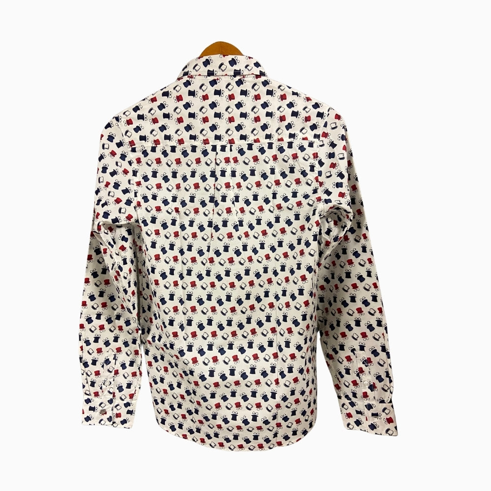 Sarabanda camicia bambino fantasia - Abbigliamento bambini firmato | CDifferent Outlet