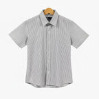 Sarabanda camicia manica corta bambino a righe - Abbigliamento bambini firmato | CDifferent Outlet