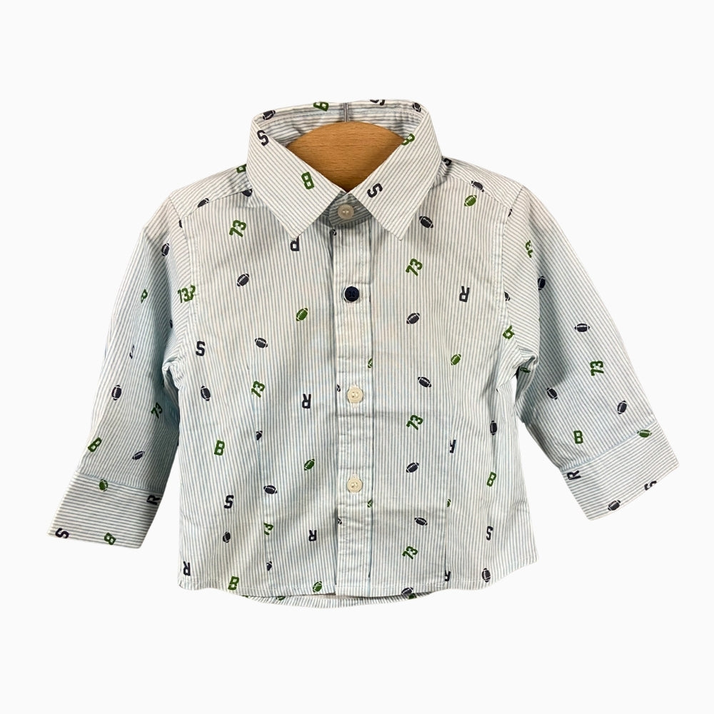 Sarabanda camicia neonato fantasia - Abbigliamento bambini firmato | CDifferent Outlet