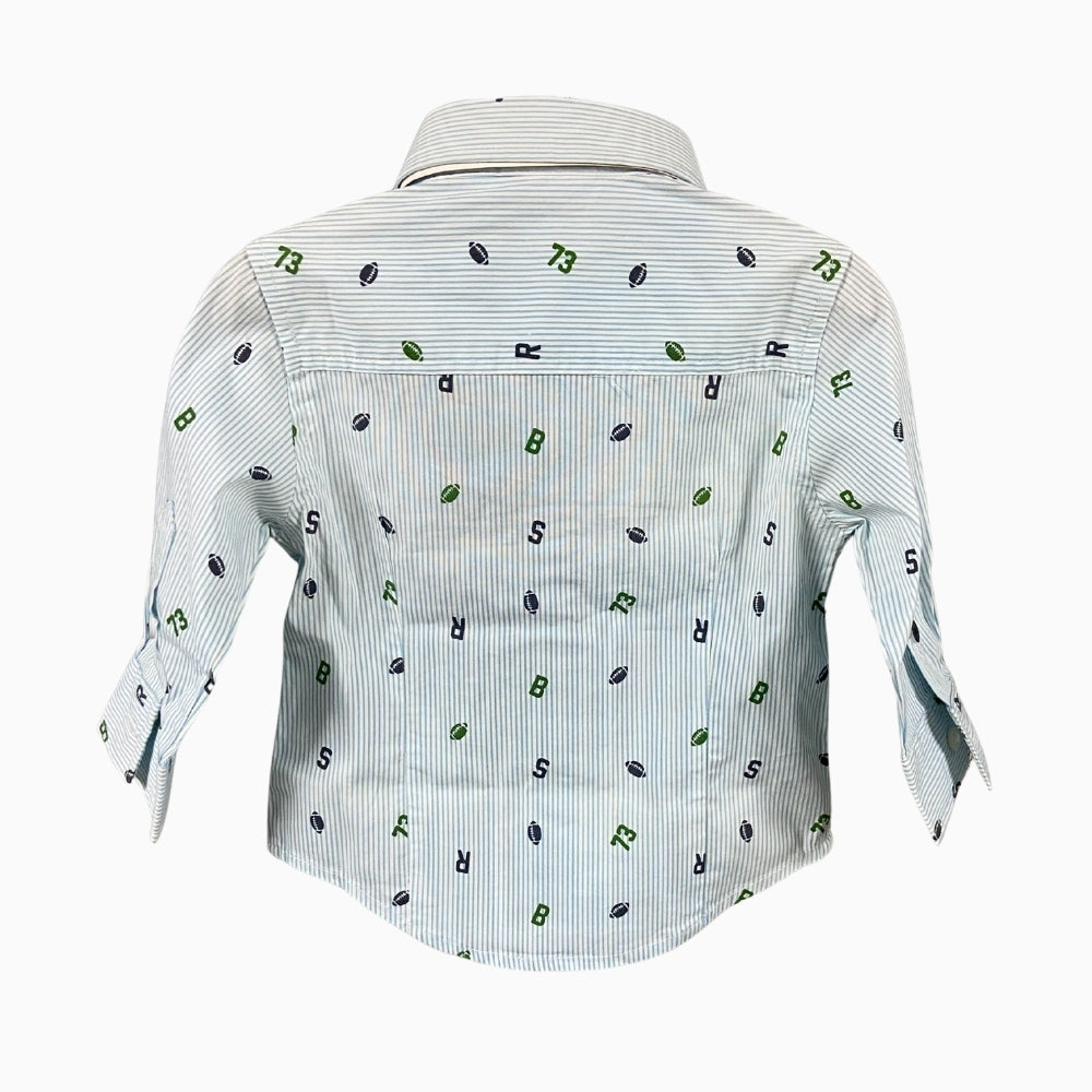 Sarabanda camicia neonato fantasia - Abbigliamento bambini firmato | CDifferent Outlet