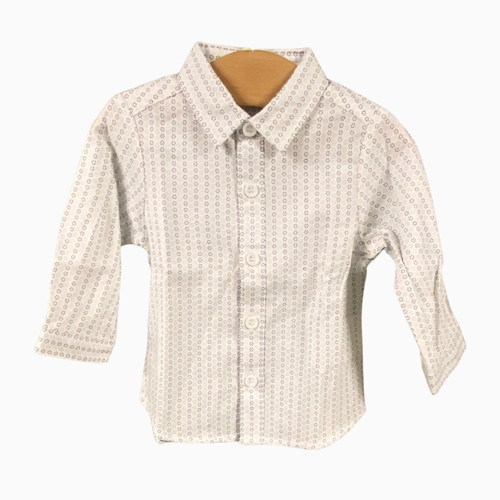 Sarabanda camicia neonato fiori - Abbigliamento bambini firmato | CDifferent Outlet